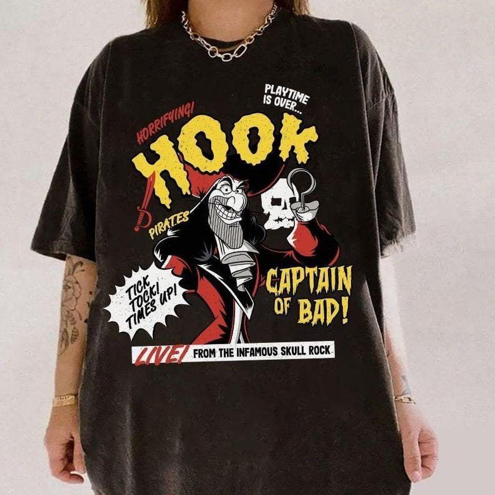 Peter Pan Captain Hook Pirates Vintage Disney Vuitino Apparel